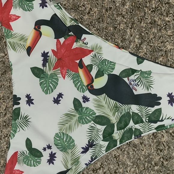 Shein High Waist Swim Bottoms - Picture 2 of 5